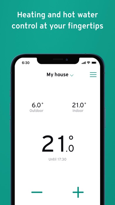 Vaillant vSMART Control screenshot 2