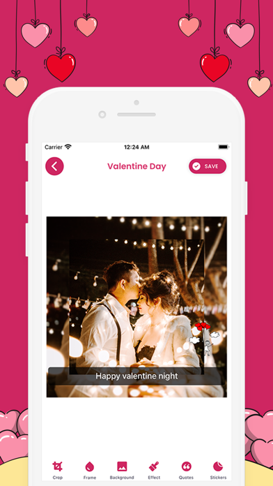 Valentine Day Love Photo Frame screenshot 2