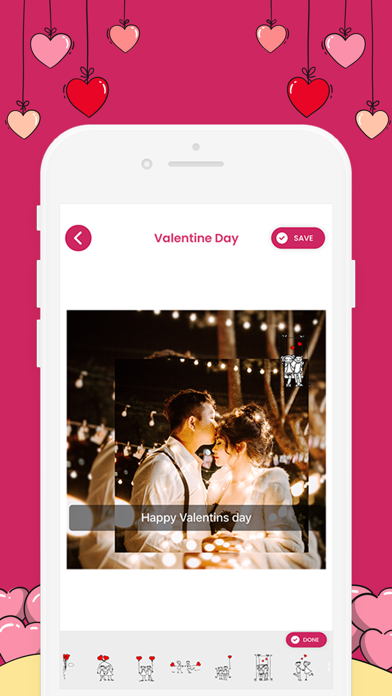 Valentine Day Love Photo Frame screenshot 3