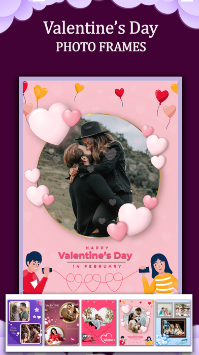 Valentine's Day Photo collage- screenshot 2