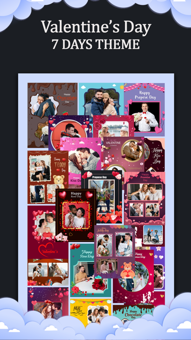 Valentine's Day Photo collage- screenshot 1