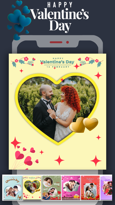 Valentine's Day Photo Frames A screenshot 1