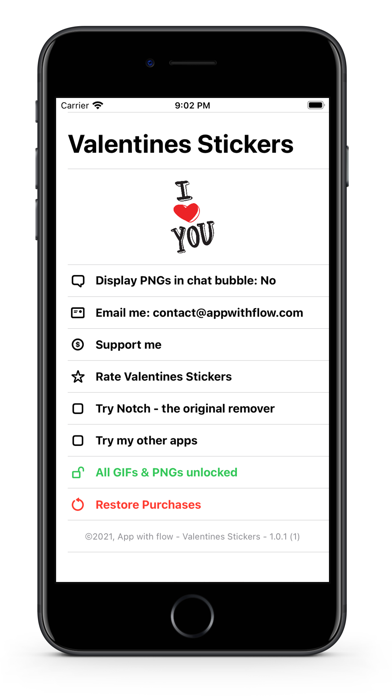 Valentines GIF Stickers screenshot 4