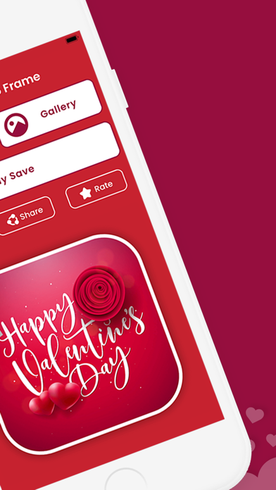 Valentine's Squre photo frame screenshot 6