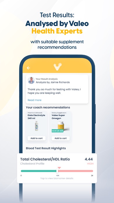 Valeo Health: At-home Wellness screenshot 2