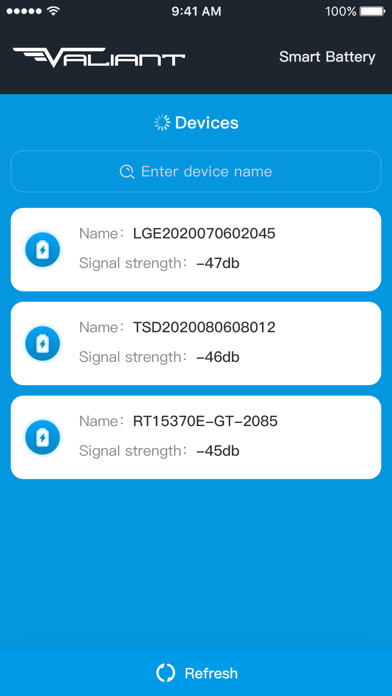 Valiant Battery screenshot 4