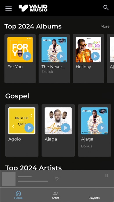 Valid Music screenshot 1