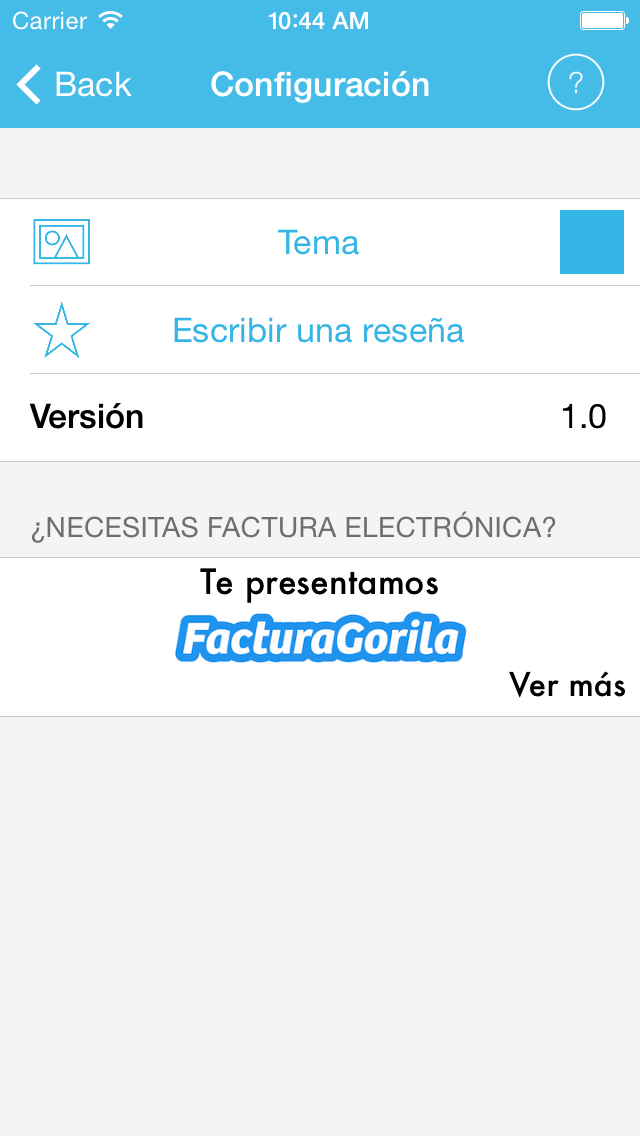 Validador de Factura Gorila screenshot 1