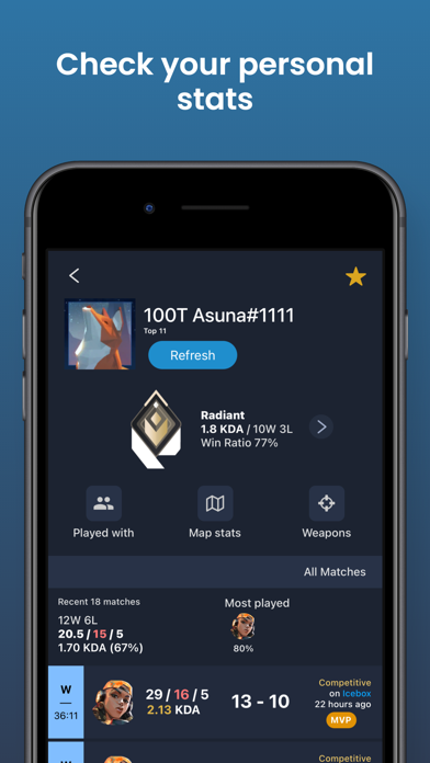 Valking.gg - Valorant Tracker screenshot 5