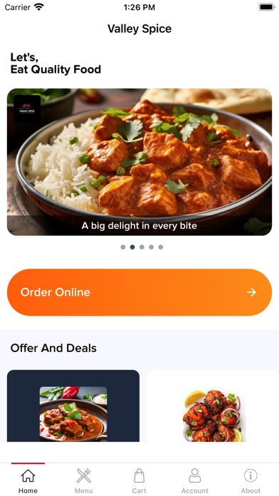 Valley Spice Online screenshot 3