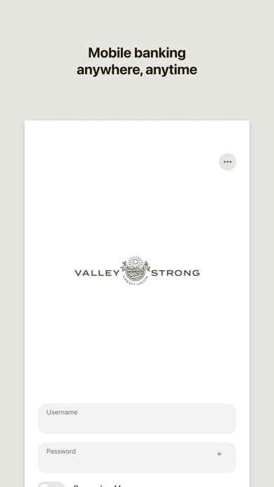 Valley Strong Mobile Banking screenshot 4