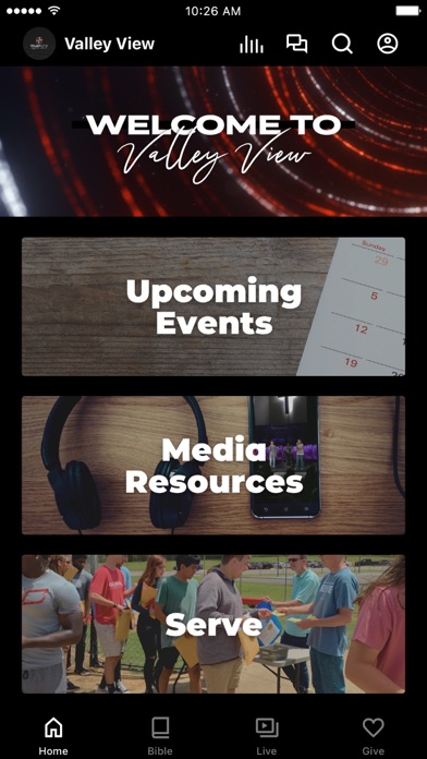 Valley View Baptist Mobile App screenshot 3