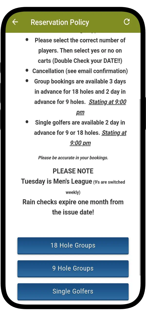 Valley View Golf Course. screenshot 2