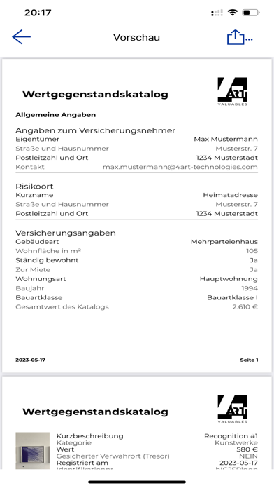 Valuables screenshot 2