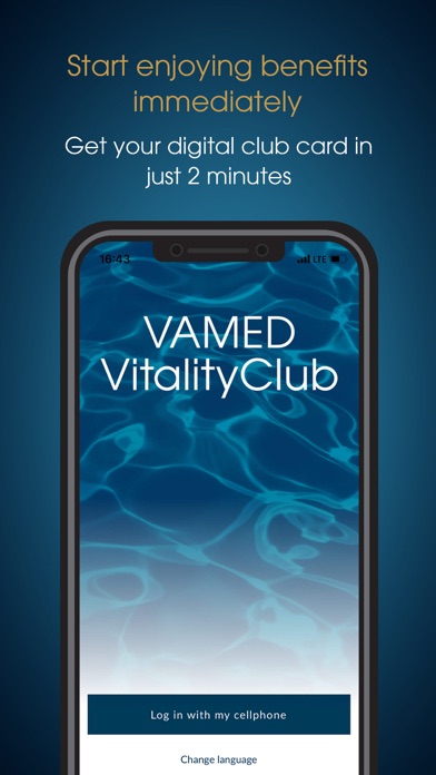 VAMED VitalityClub app screenshot 1