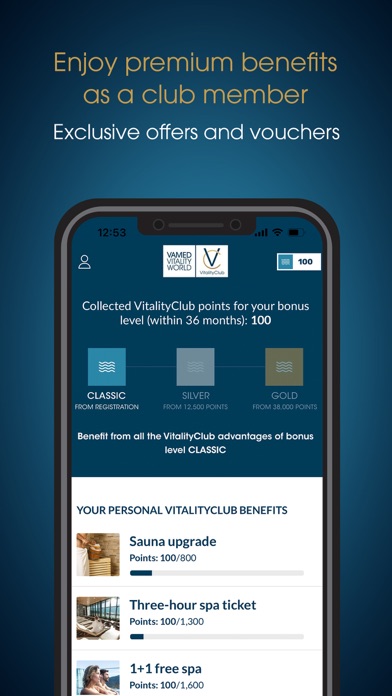 VAMED VitalityClub app screenshot 4