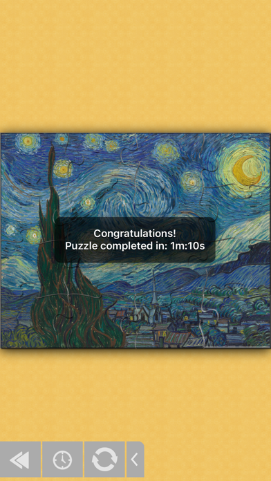 Van Gogh Jigsaw Puzzles Lite screenshot 2