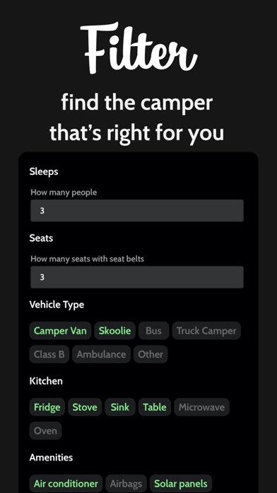 Vancamper: Buy a camper van screenshot 3