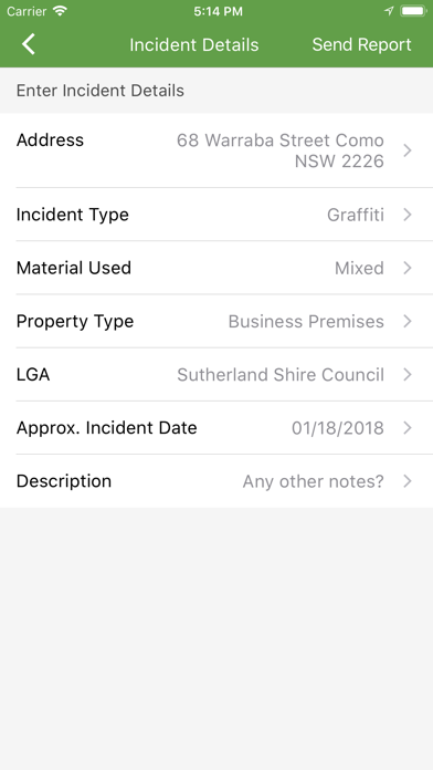 VandalTrak screenshot 1