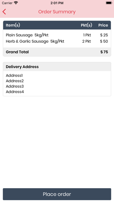 Vanguard foods screenshot 3