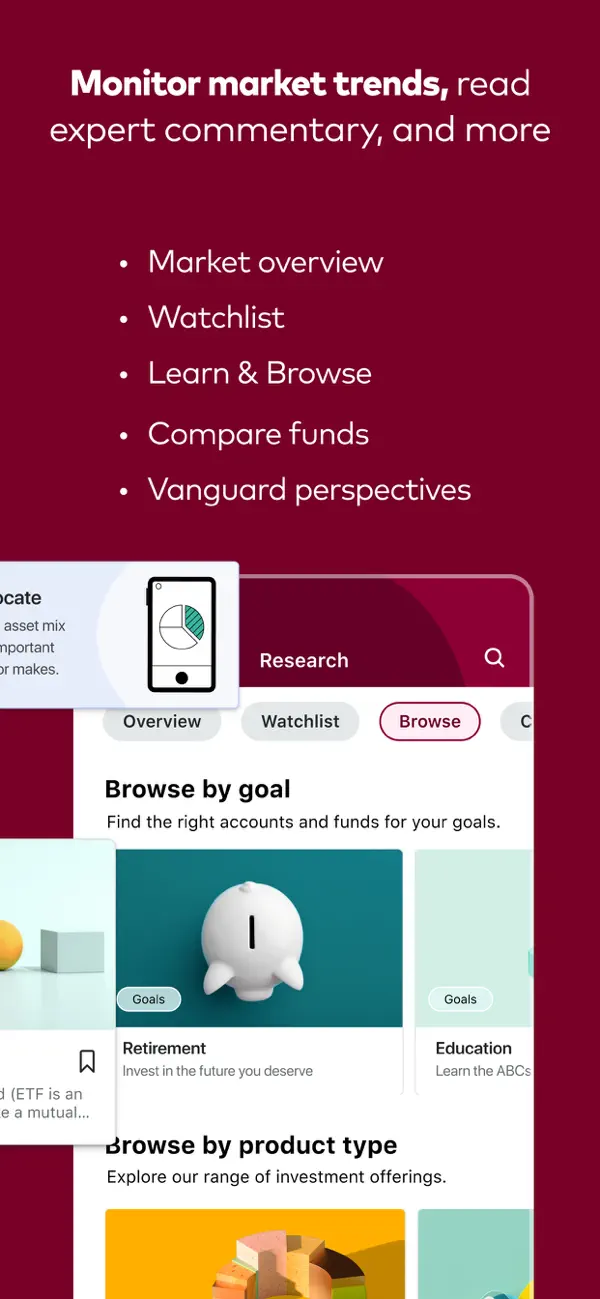 Vanguard: Save, Invest, Retire screenshot 2
