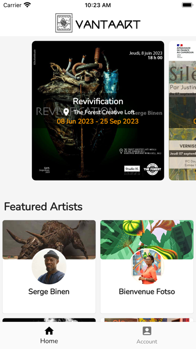 Vantaart - Virtual Art Gallery screenshot 2
