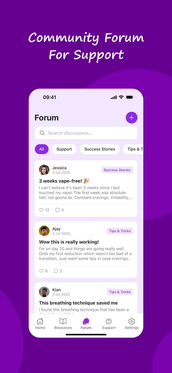 Vaporate: Quit Vaping Toolkit screenshot 2