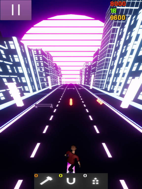 Vaporwave Skateboarding screenshot 3