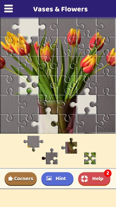 Vases & Flowers Puzzle screenshot 2
