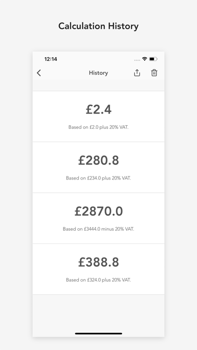 VAT Calculator (UK) screenshot 2