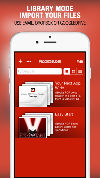 vBookz Slides - PDF Presentation Expert screenshot 4