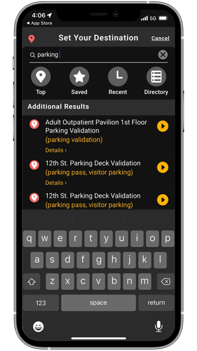 VCU Health Way Finder screenshot 3