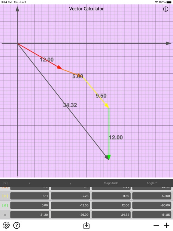 Vector Calculator Plus screenshot 4