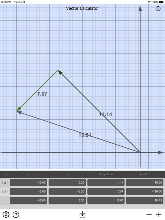 Vector Calculator Plus screenshot 2