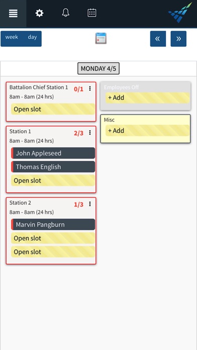 Vector • Scheduling screenshot 2