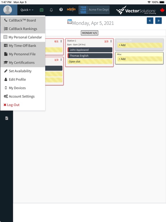 Vector • Scheduling App Store screenshots | Appscreenhub