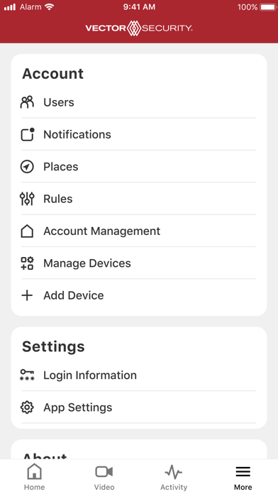 Vector Security screenshot 4
