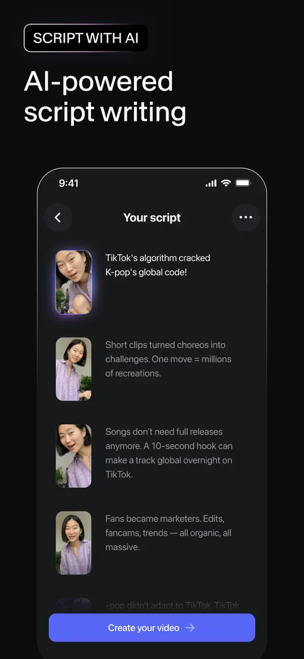 VEED Shorts: AI videos screenshot 3