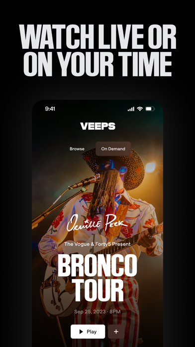 Veeps: Watch Live Music screenshot 1