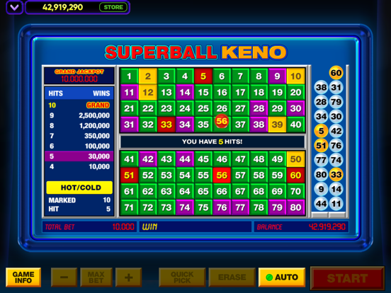 Vegas Keno: Lottery Draws screenshot 6