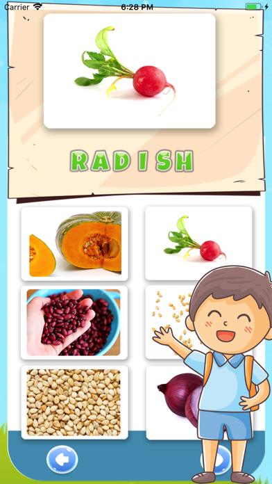 Vegetable Vocabulary English screenshot 1