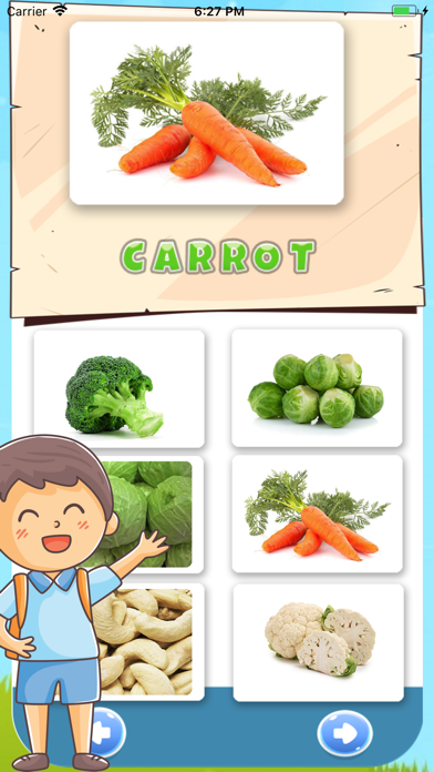Vegetable Vocabulary English screenshot 2