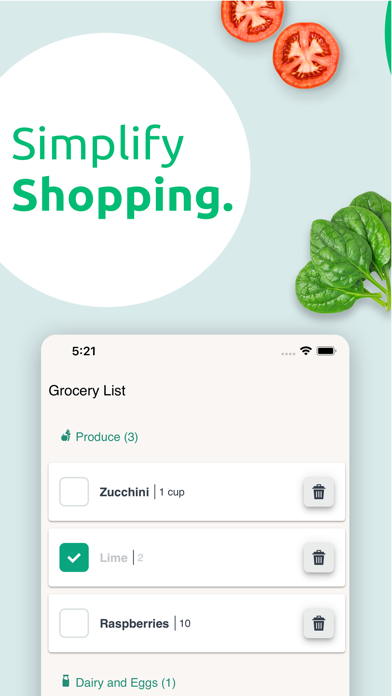 Vegetarian Meal Plan & Recipes screenshot 2