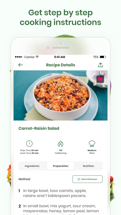 Vegetarian Recipes: Meal Box screenshot 3