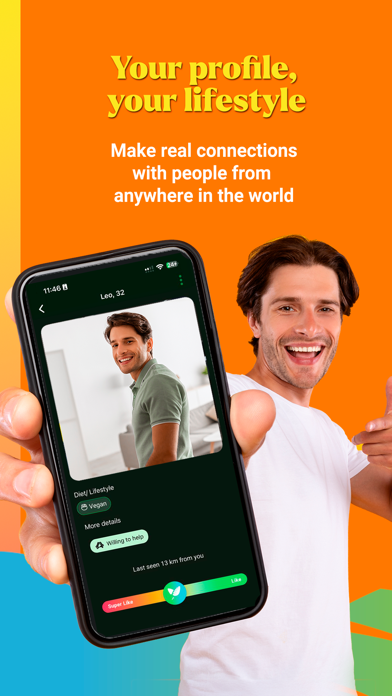 Veggly – Vegan Dating App screenshot 2