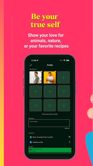 Veggly – Vegan Dating App screenshot 3