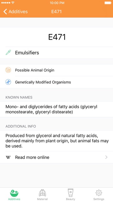 Vegsafe - Personal vegan pocket helper screenshot 2