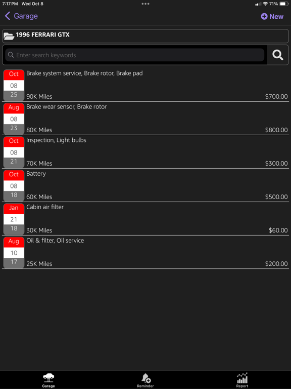Vehicle Maintenance Tracker screenshot 2