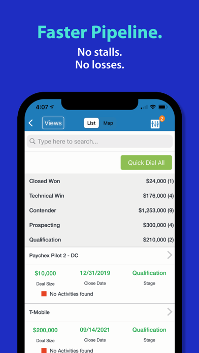 Veloxy for Salesforce CRM screenshot 1