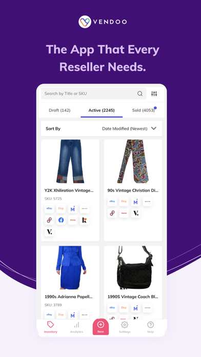 Vendoo: A Seller’s Best Friend screenshot 5